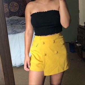 Mustard Skirt/Shorts